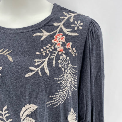 Size 2X JOHNNY WAS FLOWERS Shirt