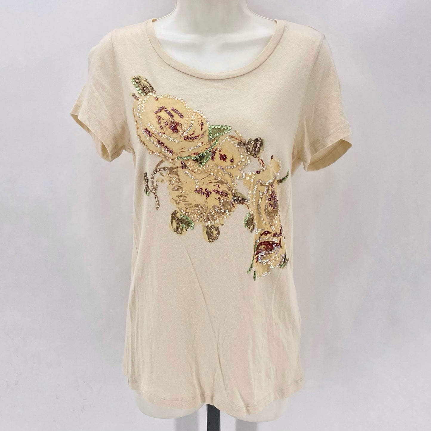 Size M J CREW Floral Shirt