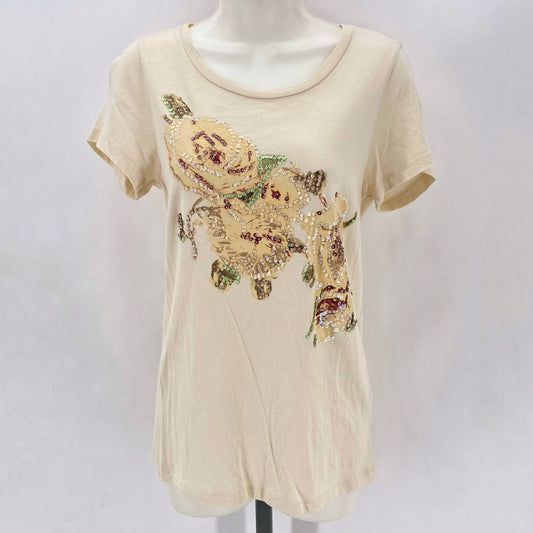 Size M J CREW Floral Shirt