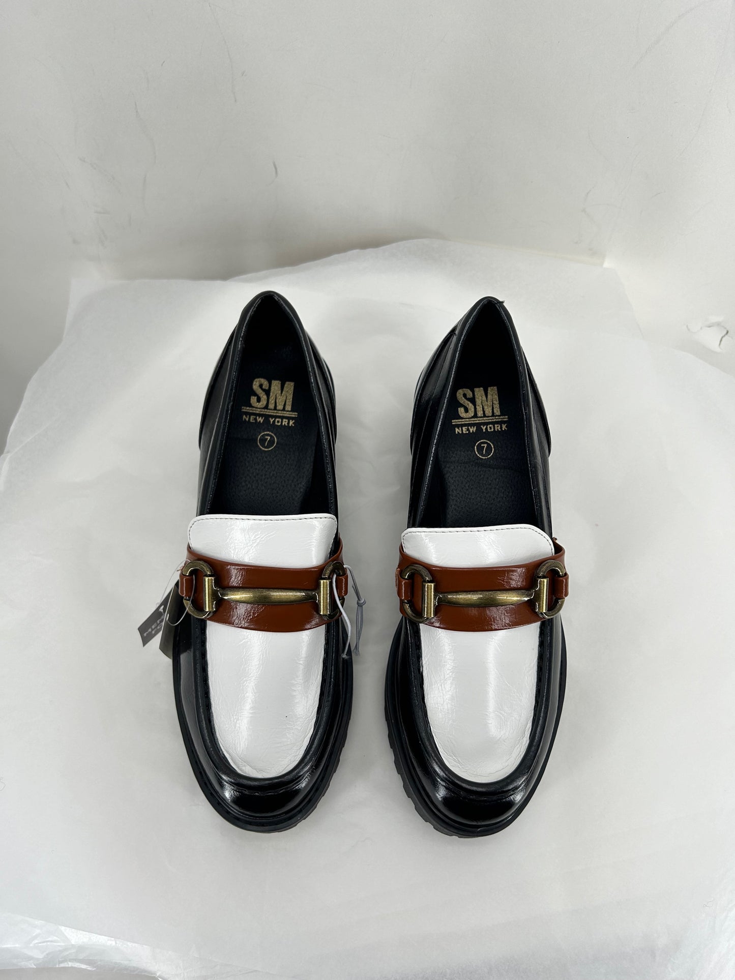 Black W Shoe Size 7 SM NEW YORK Loafer