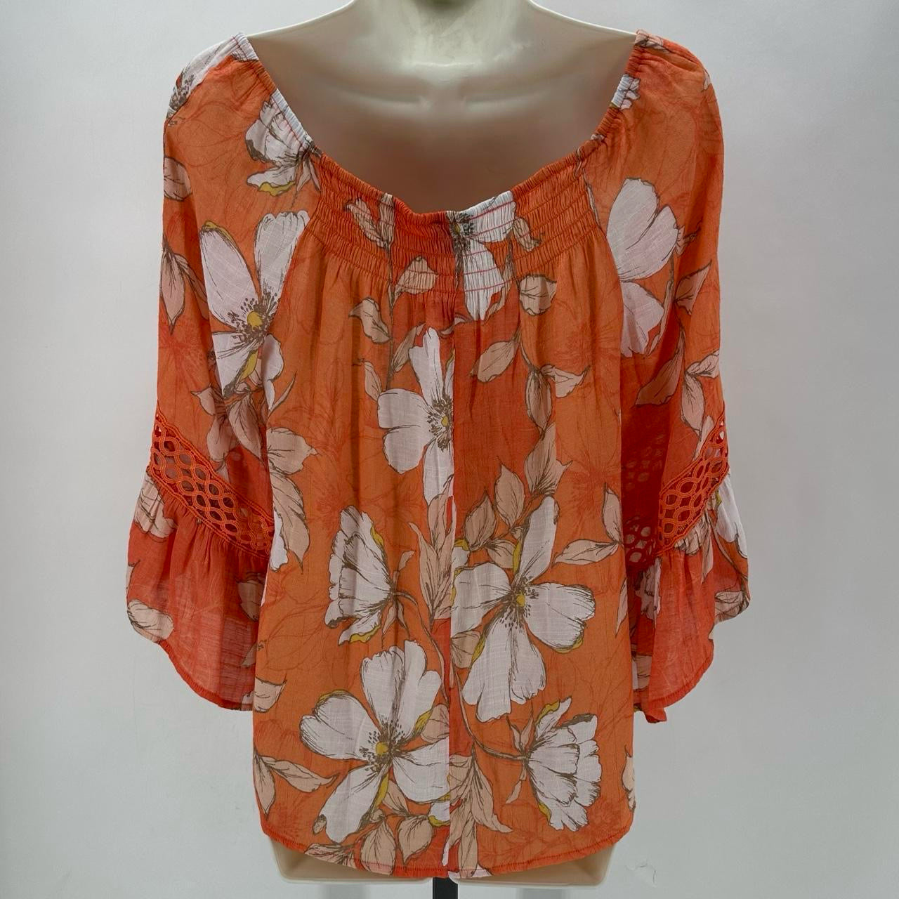 Size L UNIQUE SPECTRUM FLOWERS Shirt