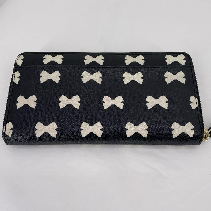 BLACK/WHITE KATE SPADE Wallet