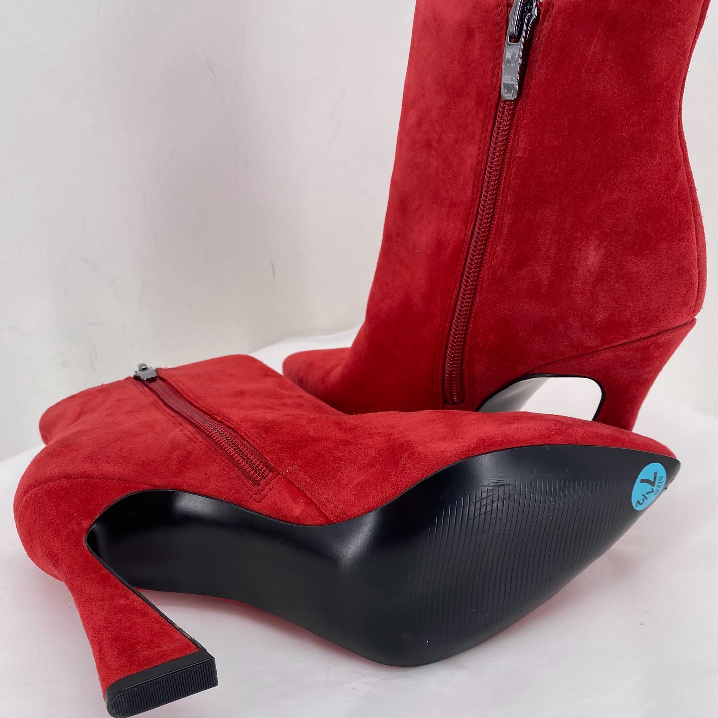 Red W Shoe Size 7.5 NINE WEST Boots