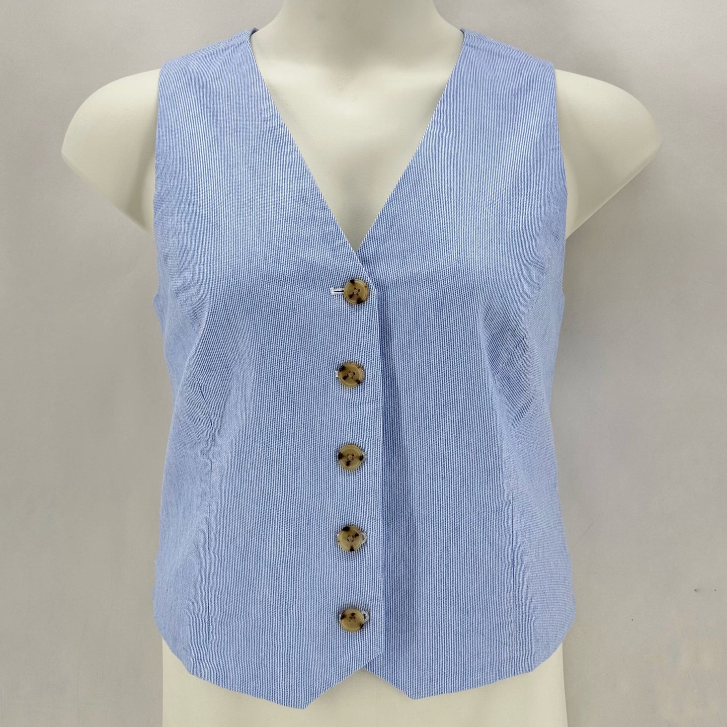 Size 14 J CREW Stripe Vest