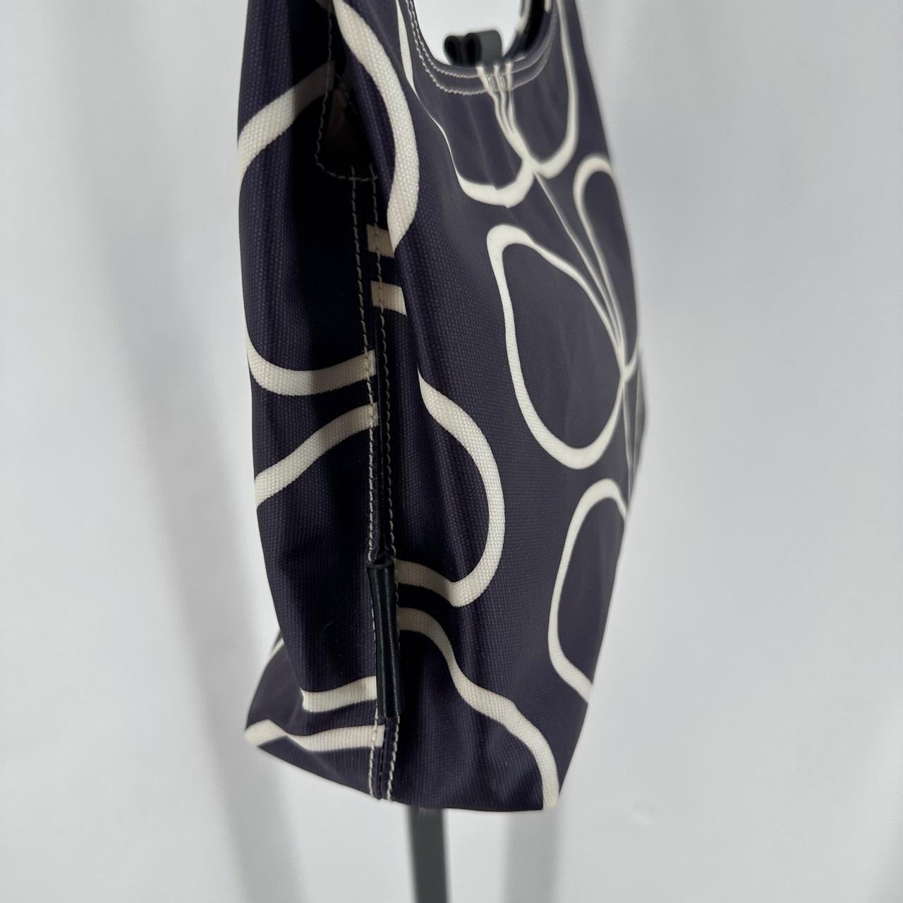 PURPLE/WHITE ORLA KIELY Shoulder Bag