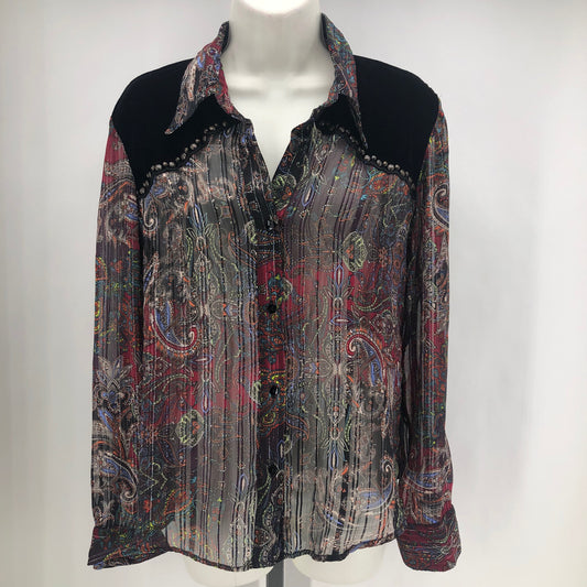 Size S ZARA Paisley Shirt