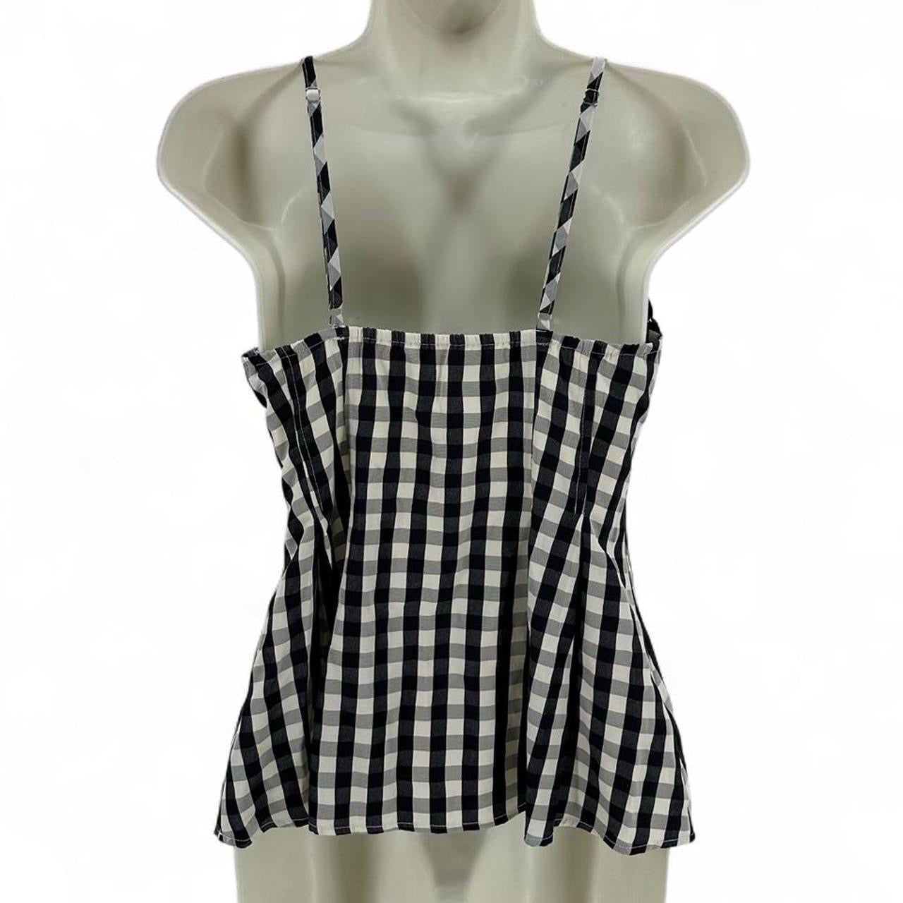 Size S COMMENSE Checkered Shirt