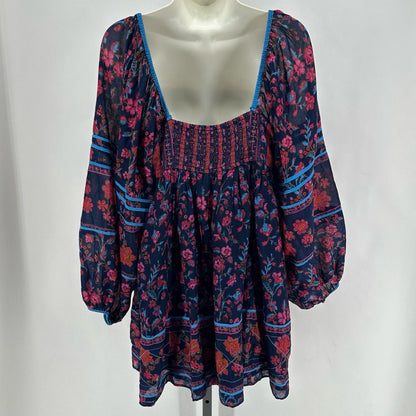 Size M FREE PEOPLE FLOWERS Tunic