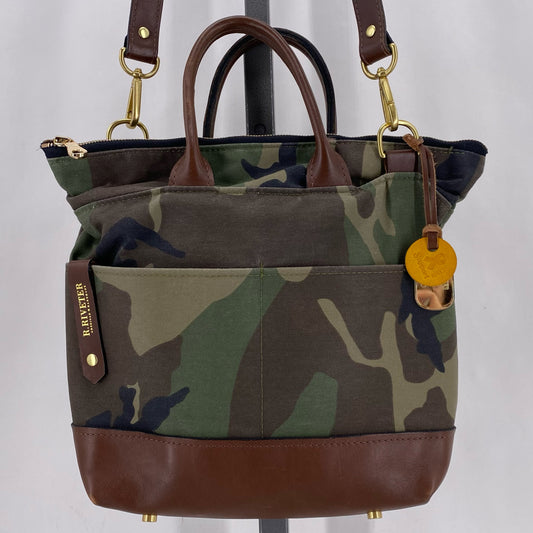 BLACK/GREEN Satchel