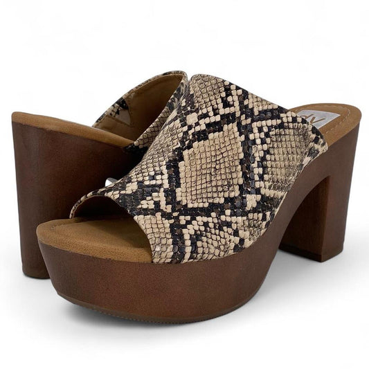 BROWN W Shoe Size 6 DOLCE VITA Sandals