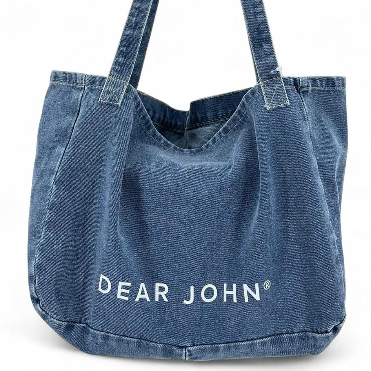 Blue DEAR JOHN Tote