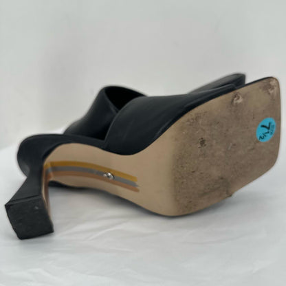 Black W Shoe Size 7.5 SAM EDDELMAN Heels