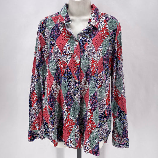 Size XL LOFT FLOWERS Shirt