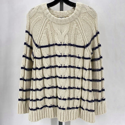 Size M J JILL Stripe Sweater