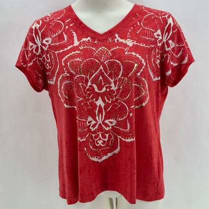 Size 3 ZENERGY Floral Shirt