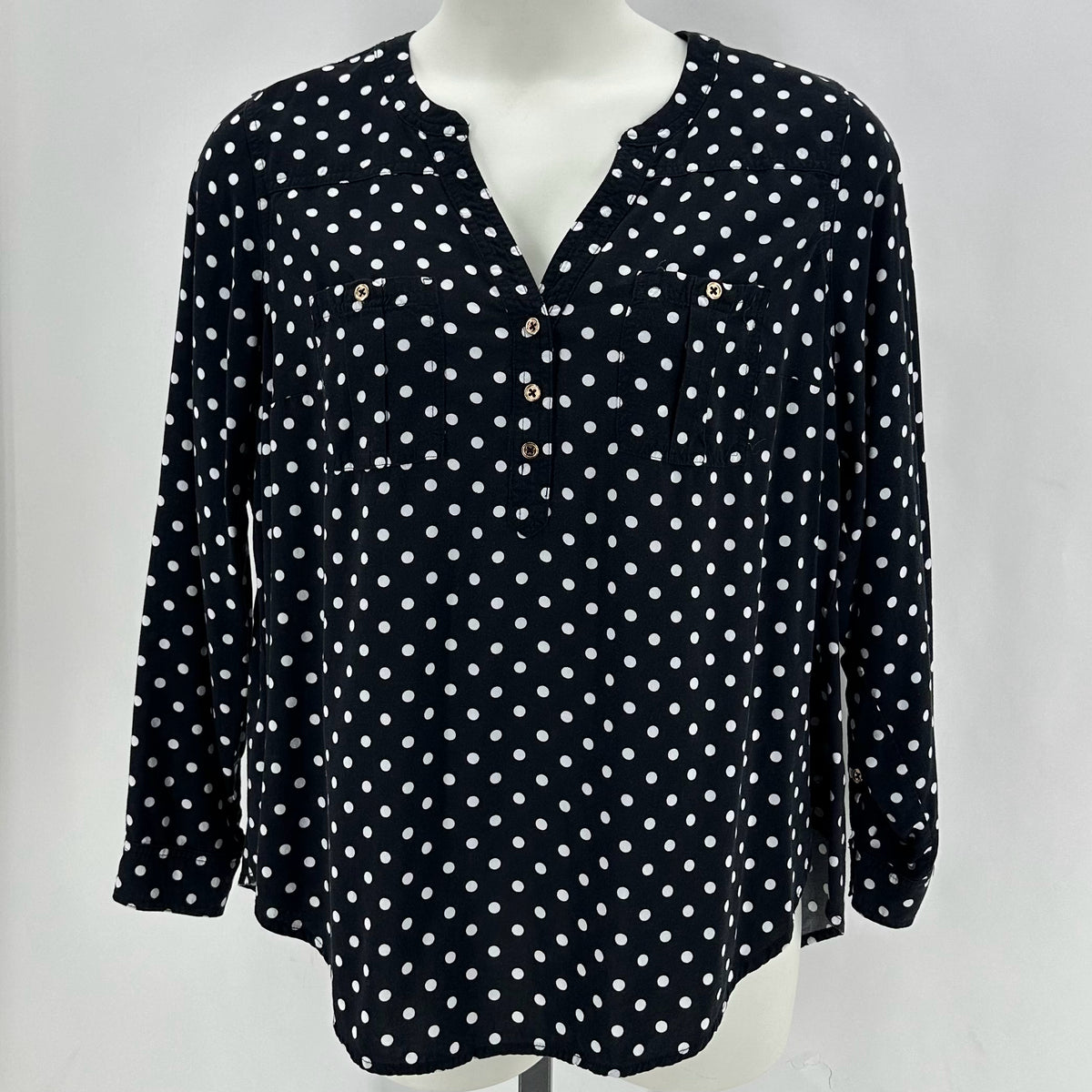 Size 2 TORRID Polka Dot Shirt