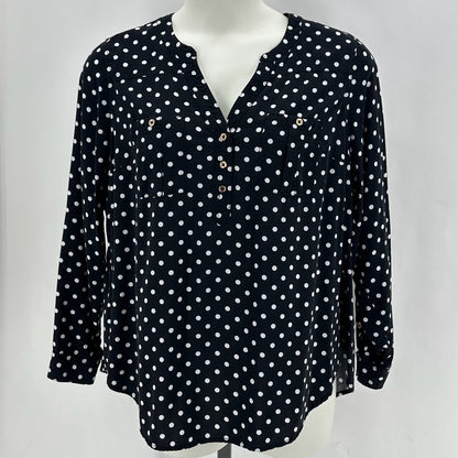 Size 2 TORRID Polka Dot Shirt