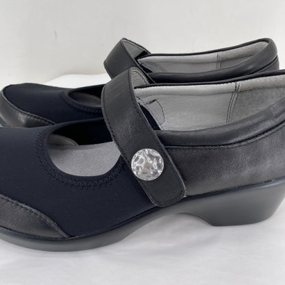 Black W Shoe Size 39 ALEGRIA Flats