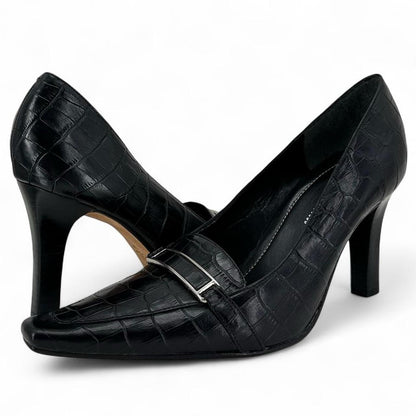 Black W Shoe Size 9 ALEXANDRA BARTLETT Heels