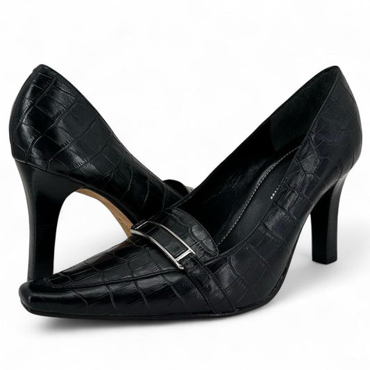 Black W Shoe Size 9 ALEXANDRA BARTLETT Heels