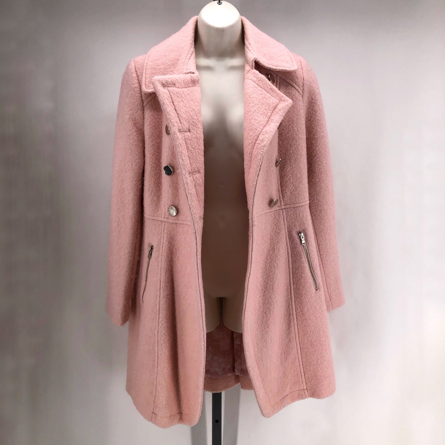 Size M GUESS LOS ANGELES POLY/WOOL Coat