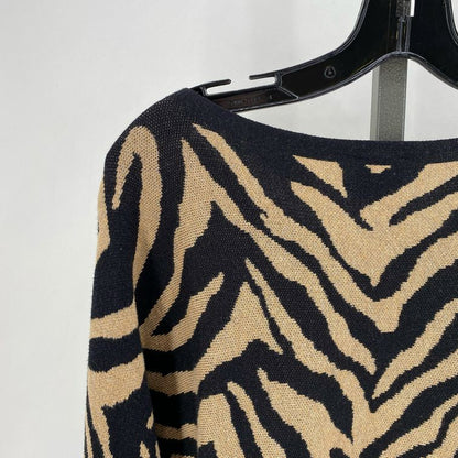 Size S CABI Animal Print Sweater