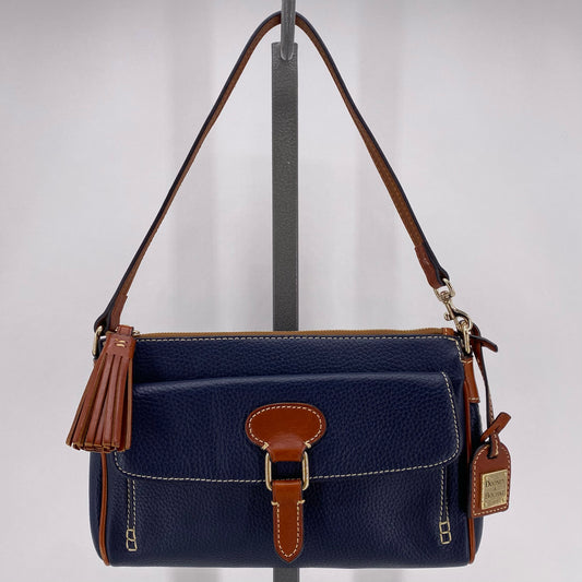 Navy DOONEY & BOURKE Leather Shoulder Bag