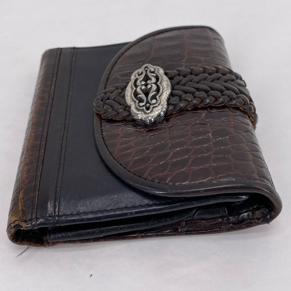 BLACK/BROWN BRIGHTON Wallet