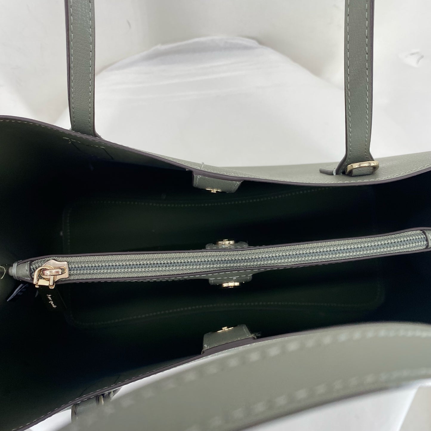 OLIVE KATE SPADE Leather Satchel