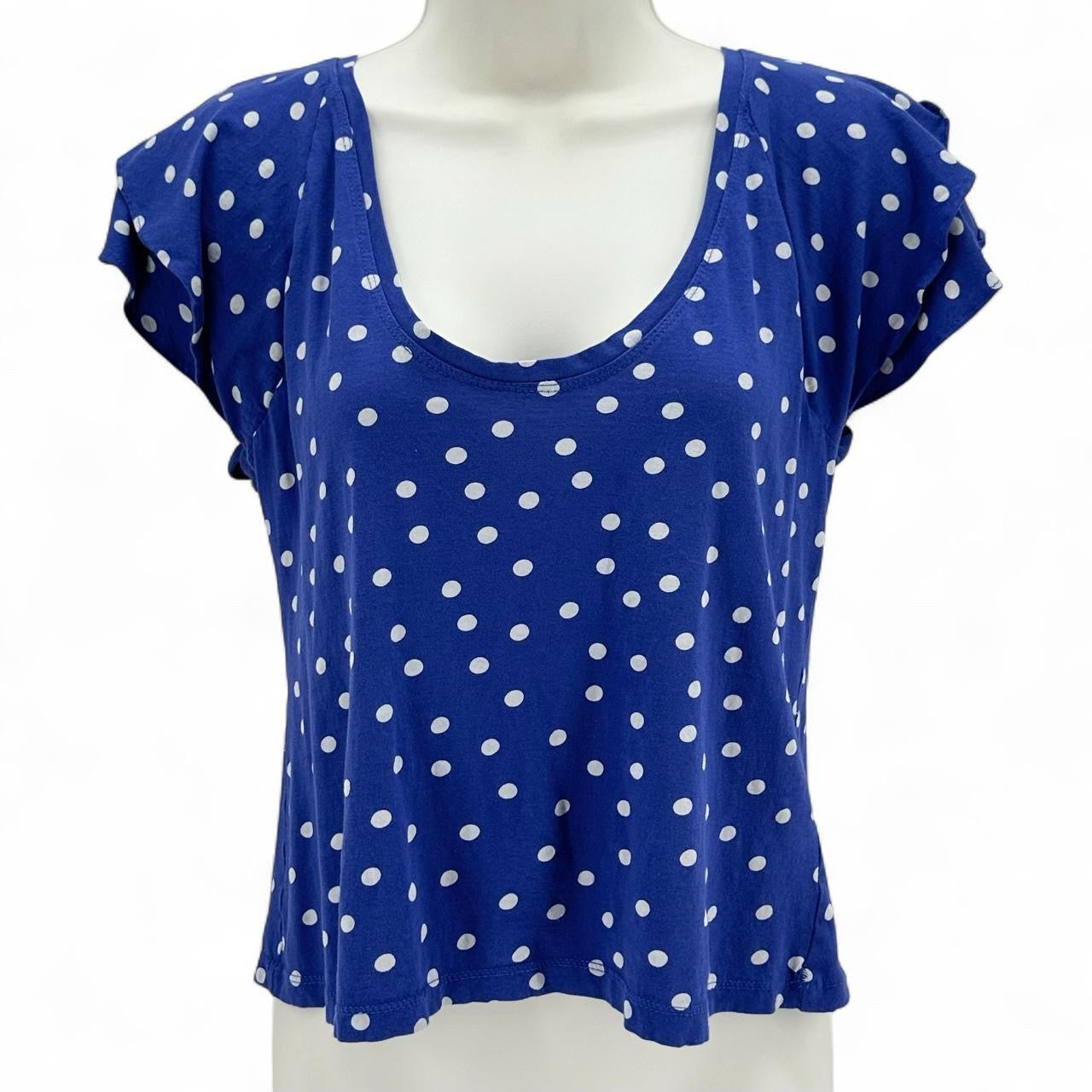 Size M MAEVE Polka Dot Shirt