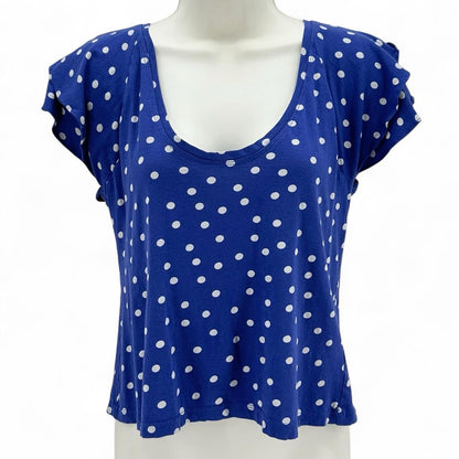 Size M MAEVE Polka Dot Shirt