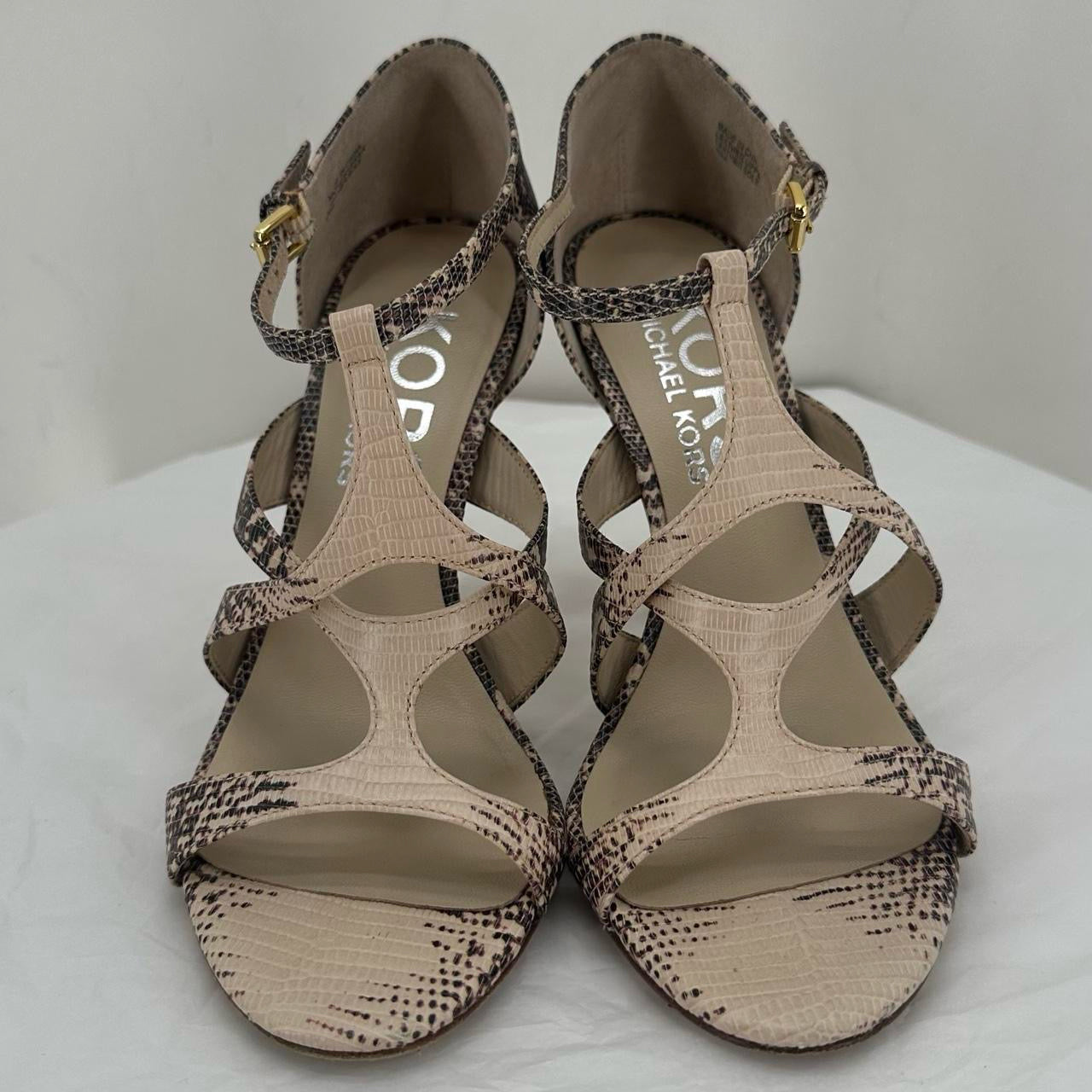 Black W Shoe Size 6 MICHAEL KORS Heels