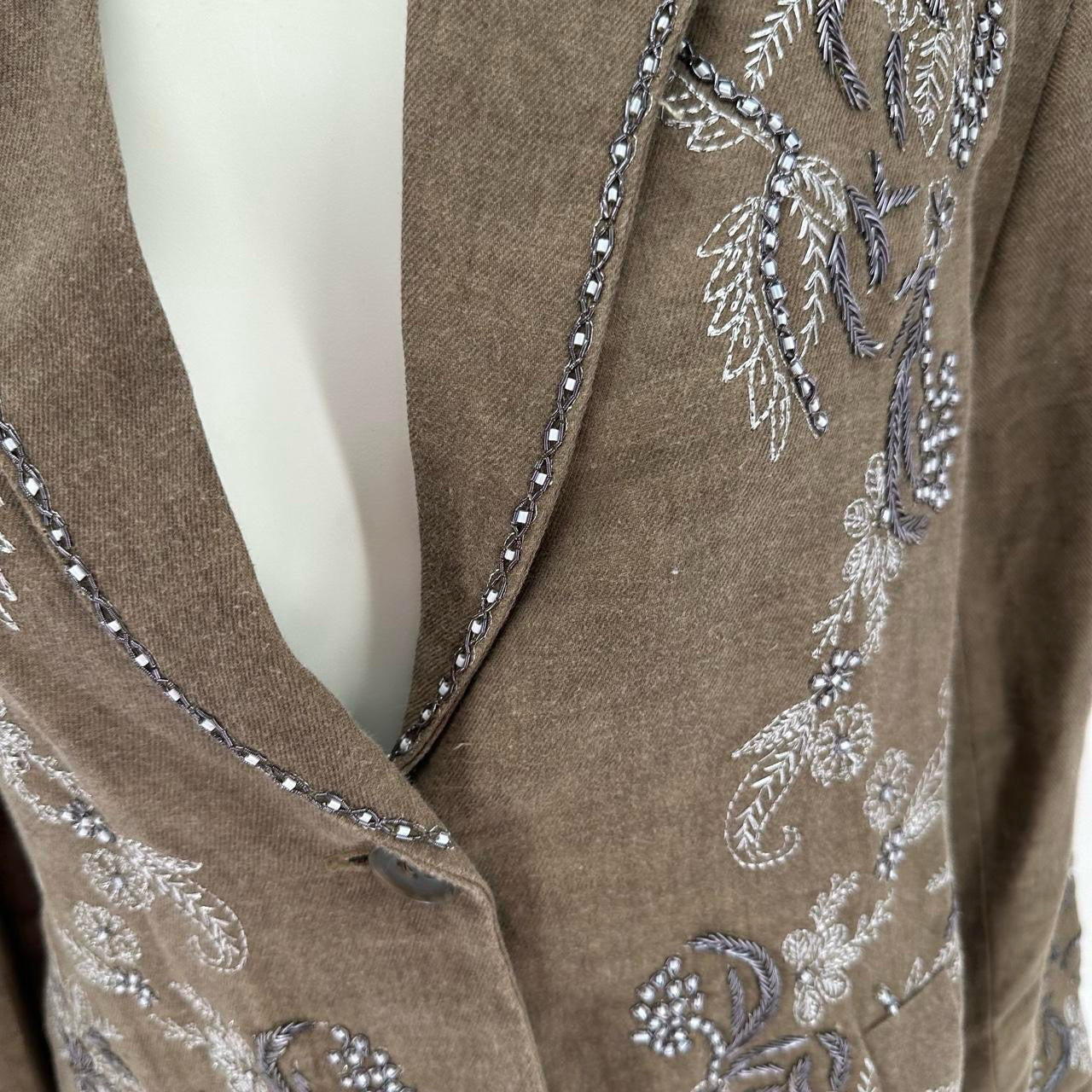 Size S ZARA FLOWERS Jacket