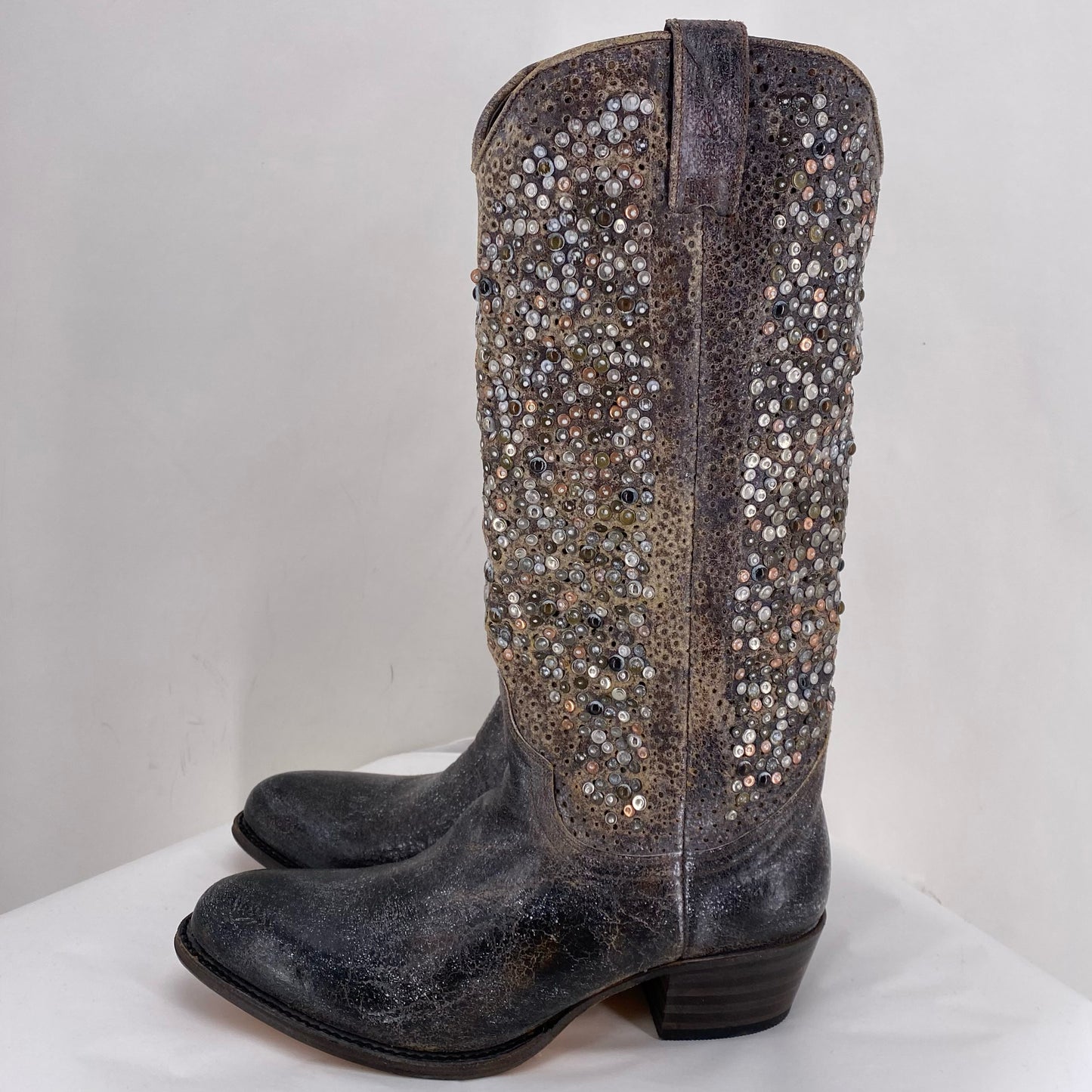 BROWN W Shoe Size 8 FRYE Boots