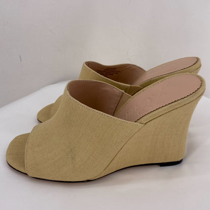 Cream W Shoe Size 7.5 J CREW Wedge