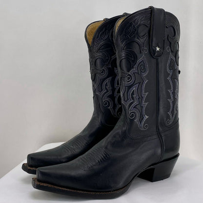 Black W Shoe Size 7 Tony Lama Boots