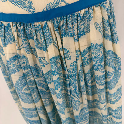Size 6 TRACY REESE fleur de lis Skirt