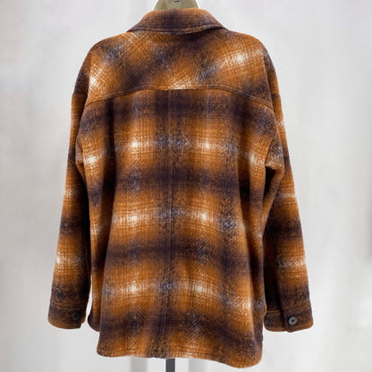 Size L J JILL Plaid Jacket