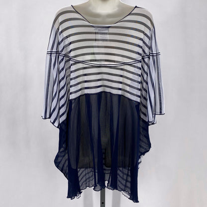 Size S FUZZI Stripe PONCHO