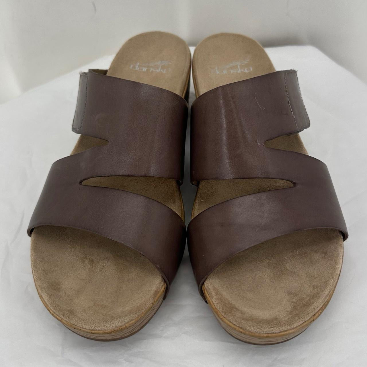 BROWN W Shoe Size 40 DANSKO Sandals