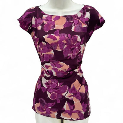 Size 6 BANANA REPUBLIC Floral Shirt