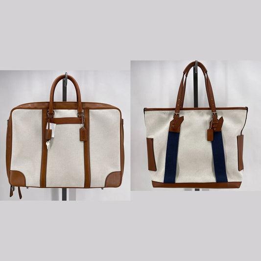 LT BEIGE COACH Weekender