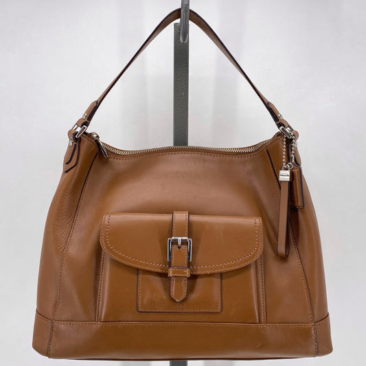 Tan COACH Leather Hobo