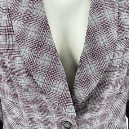 Size 16 CARLISLE Plaid Jacket