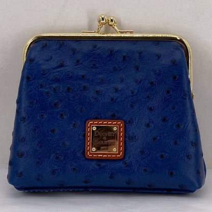 Blue DOONEY & BOURKE Leather Ostrich Wallet