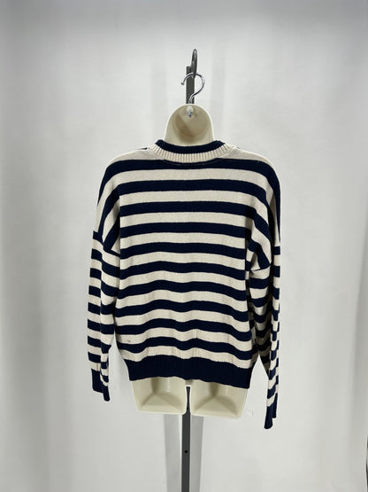 Size L LOFT Stripe Cardigan