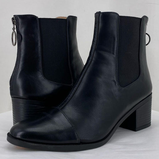 Black W Shoe Size 8.5 JOURNEE COLLECTION Boots