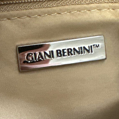 GOLD GIANI BERNINI FAUX LEATHER Shopper