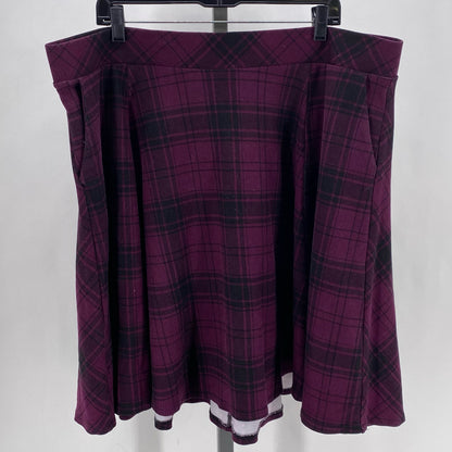 Size 3 TORRID Plaid Skirt