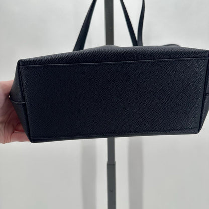 Black COACH Canvas Tote
